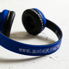 画像をギャラリービューアに読み込む, MNNF Headphone (BLUE)(ジップウォレット付き)