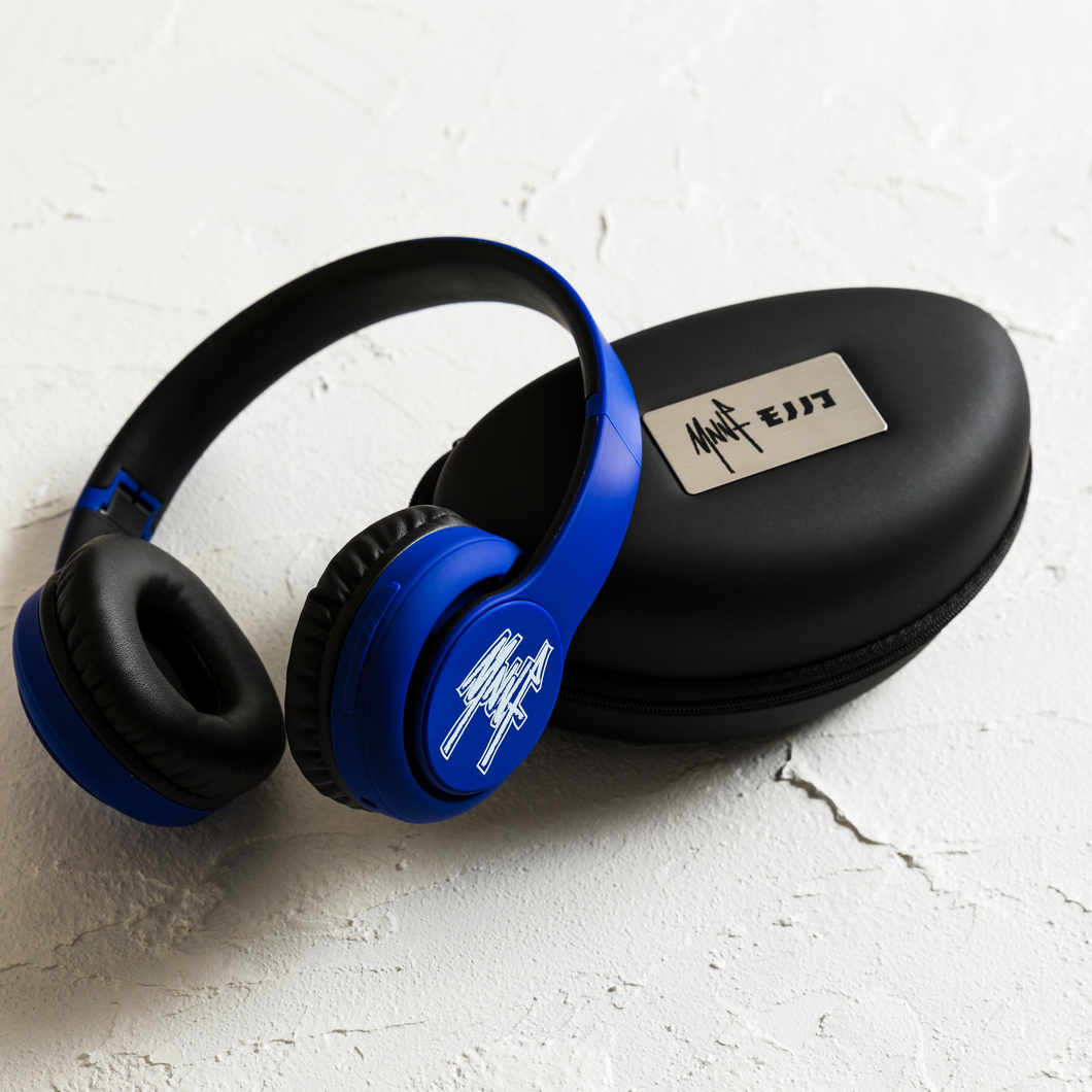 MNNF Headphone (BLUE)（ジップウォレット付き）